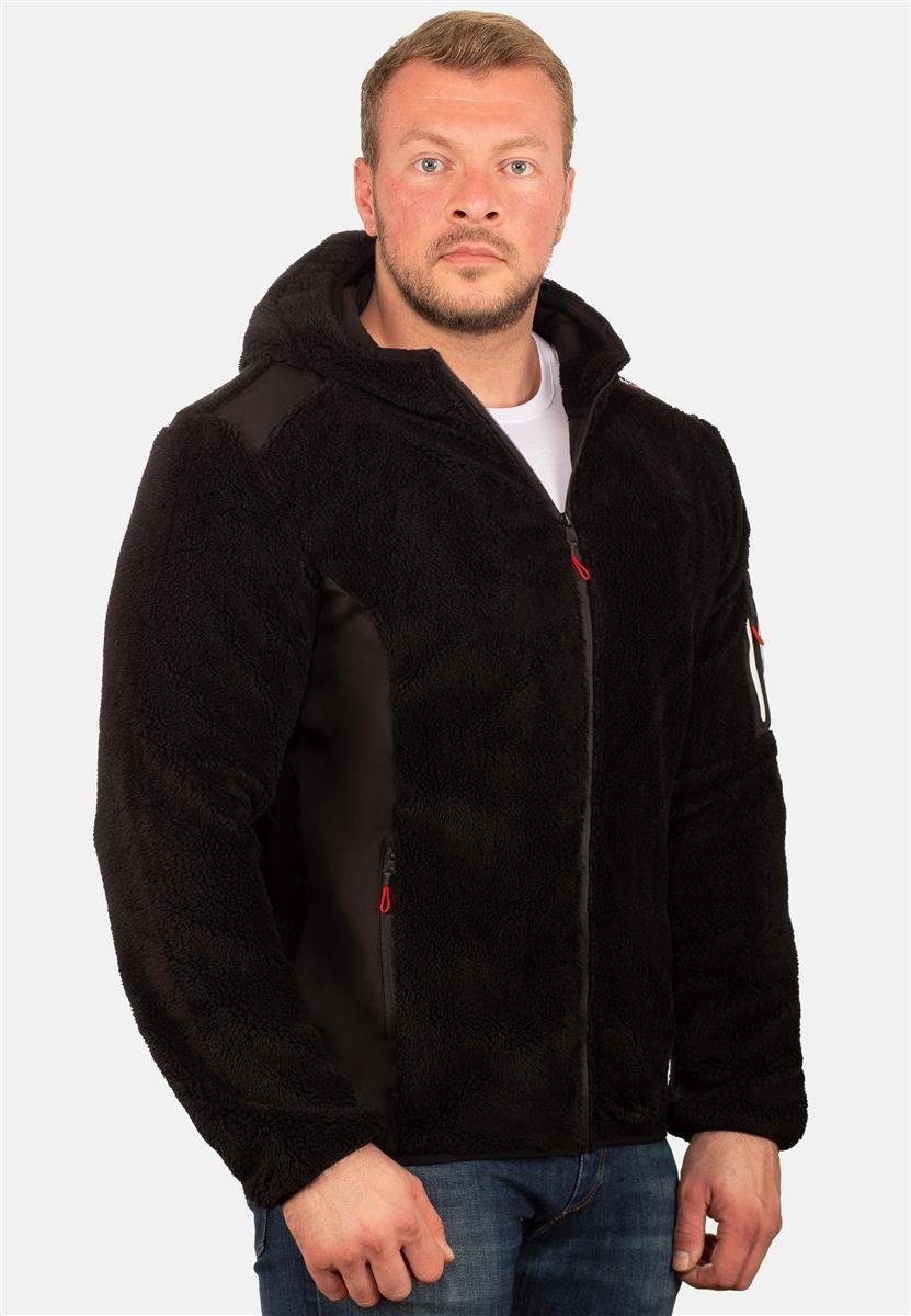Geographical Norway Fleecejacke Herren Hoodie batufour (1-St) besonders weicher Stoff