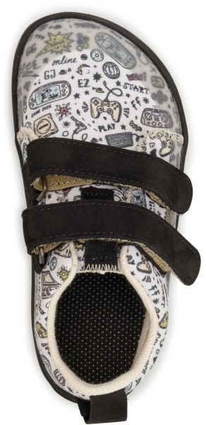 Pegres ~ LowCut Textil Sneaker ~ Black Gaming