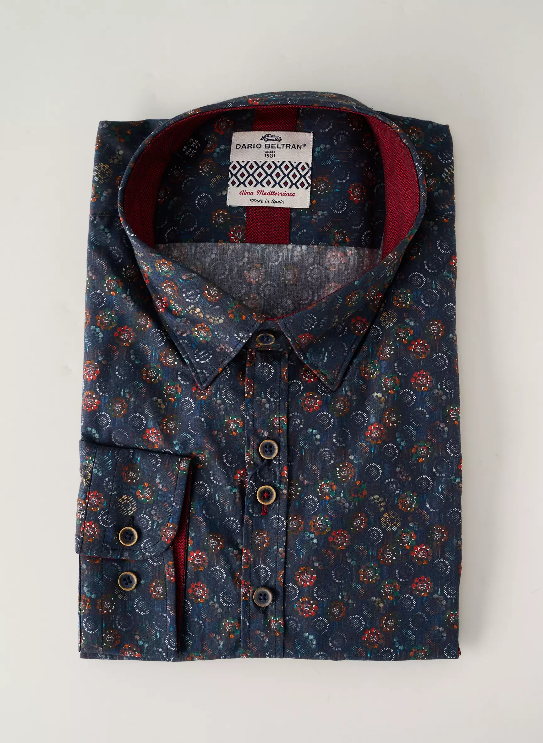 Dario Beltran Manches Longues Homme couleur bleu