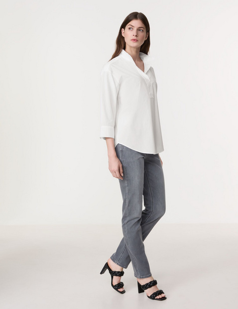 3/4 Arm Bluse aus Baumwolle