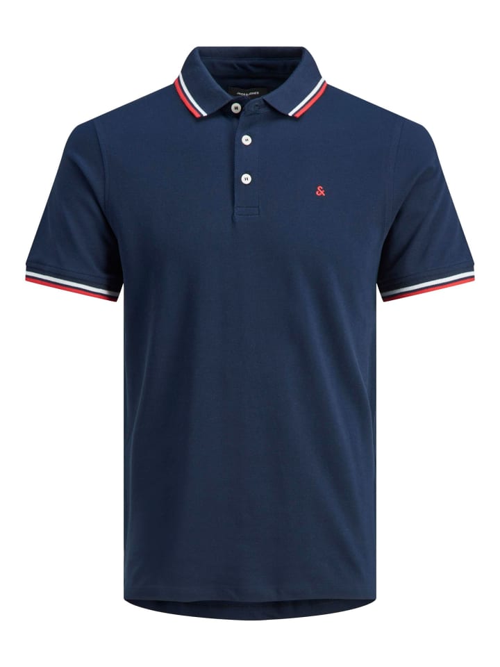 JACK & JONES PLUS Poloshirt in Navy Blazer 1 günstig kaufen