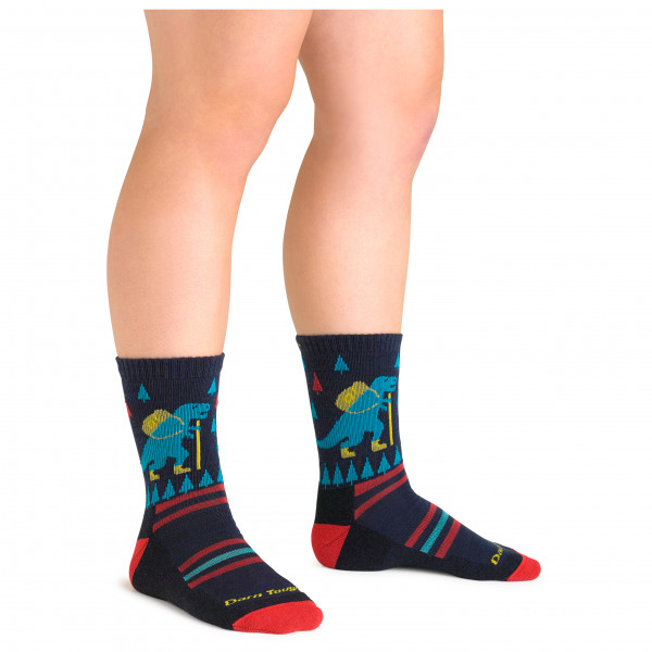 Darn Tough - Kid's Ty-Ranger-Saurus Micro Crew Lightweight Cshn - Multifunktionssocken