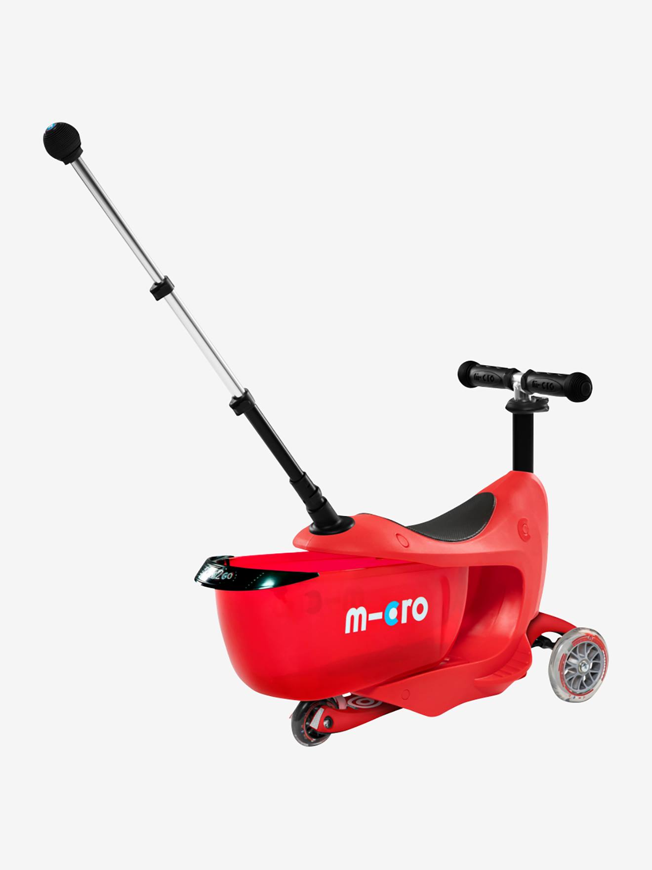 Trottinette évolutive Mini 2Go Deluxe MICRO rouge