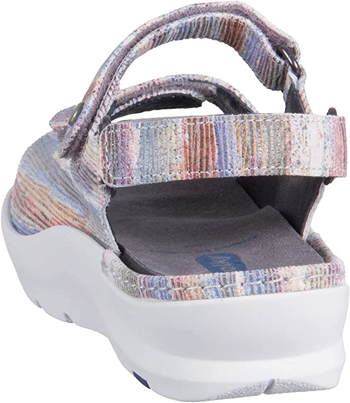 WOLKY Klassische Sandalen weiss