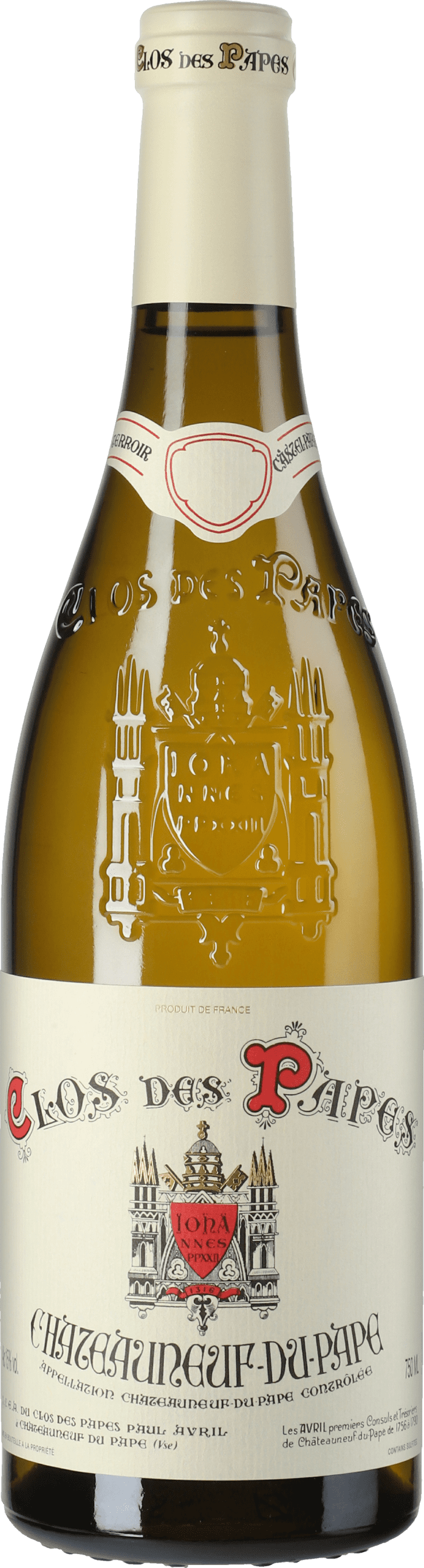 Clos des Papes: Chateauneuf du Pape Blanc 2023