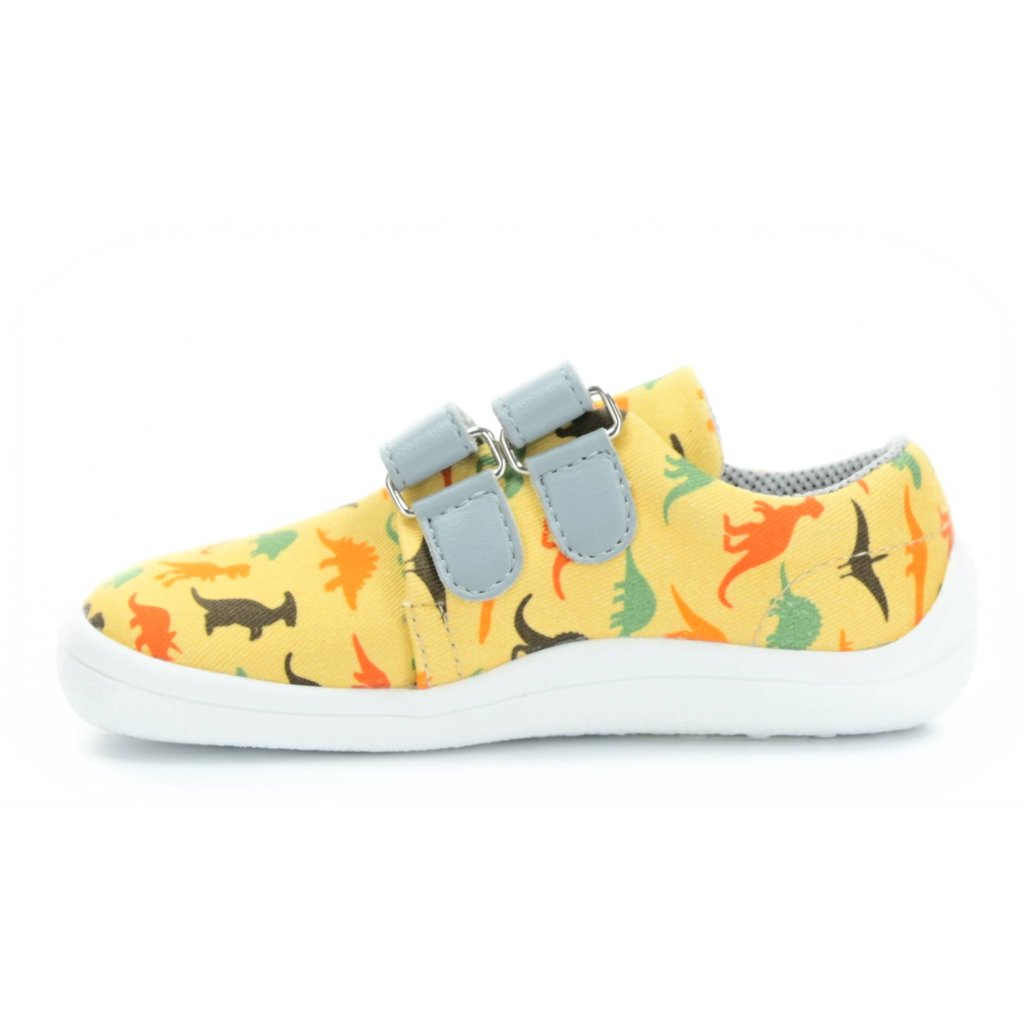 Beda Dinosaurier Canvas Barfußsneakers (BF 0001/TEX/W)