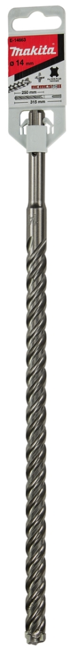 Accessori Makita E-14663 P4S: Punta da trapano per calcestruzzo SDS-Plus 14x315mm
