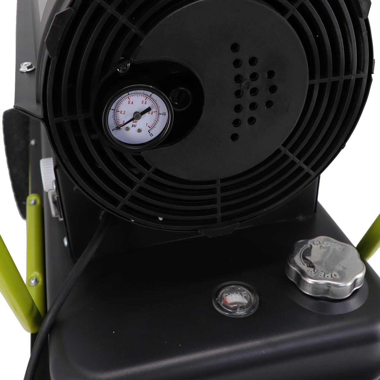 TroniTechnik TT-HK-242 Heizkanone Dieselkanone Heizlüfter 20kW mit Handgriff, Rohrrahmen und Rädern