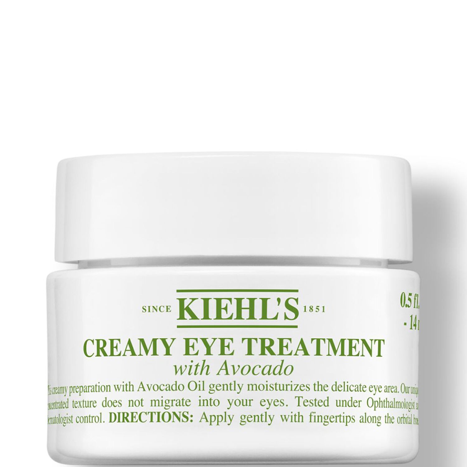kiehl's Creamy Eye Treatment With Avocado Crème contour des yeux hydratante et nourrissante à l'avocat