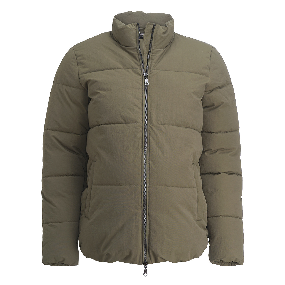 Damen Umstands-Pufferjacke mit Stehkragen