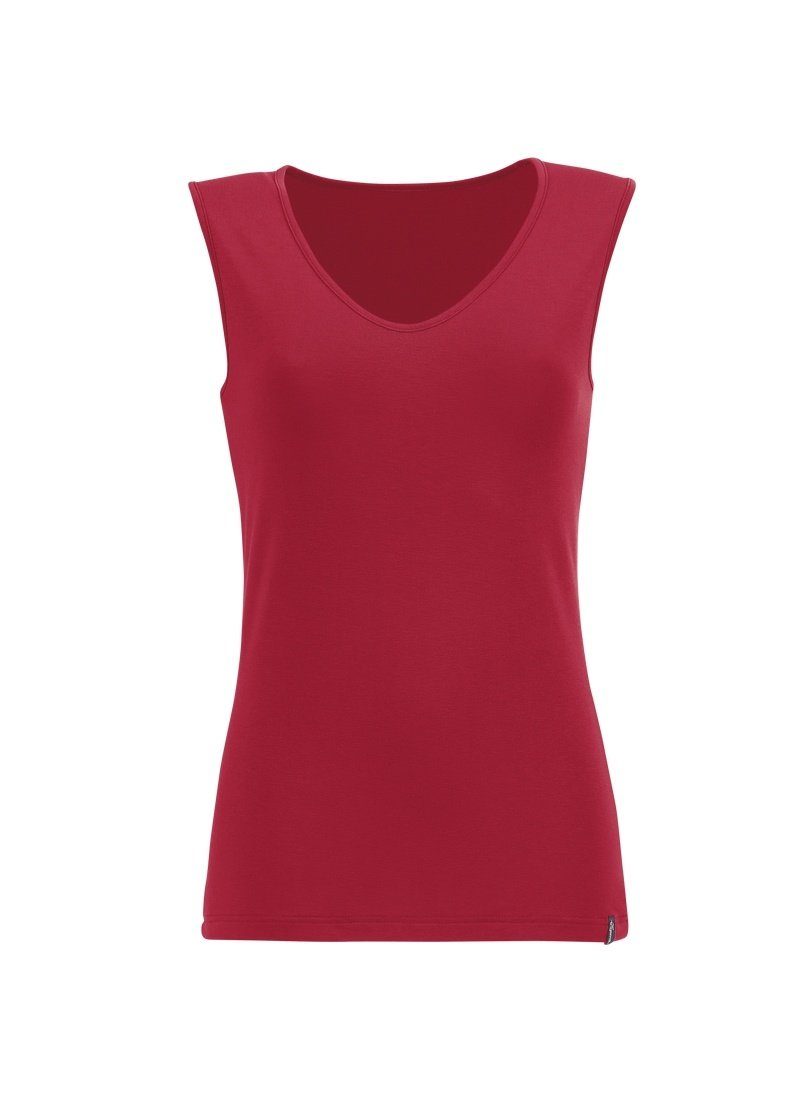 Trigema Tanktop TRIGEMA Trägershirt aus Viskose