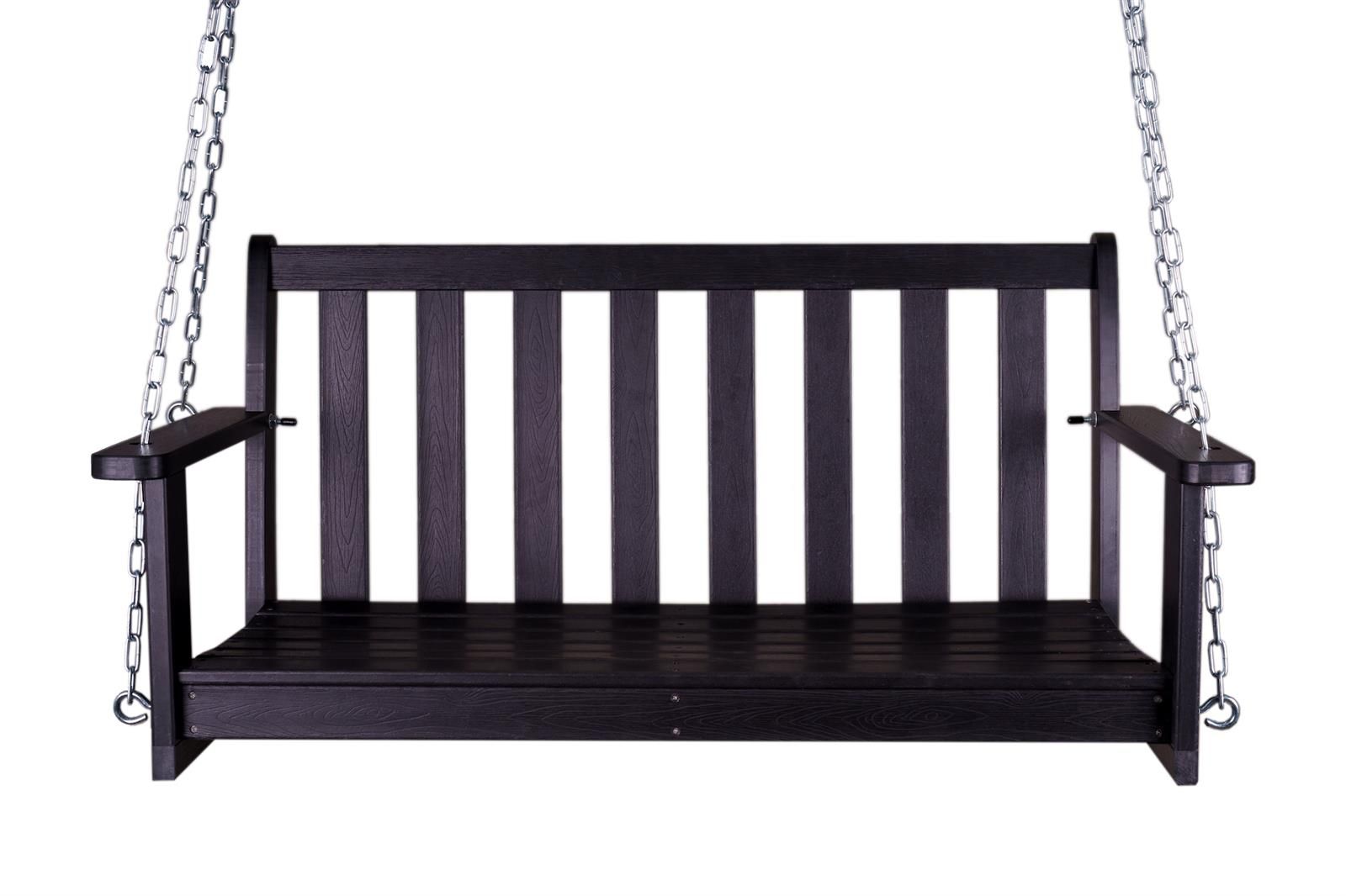 MaximaVida Monteal 120 cm Kunststoff-Schaukelbank