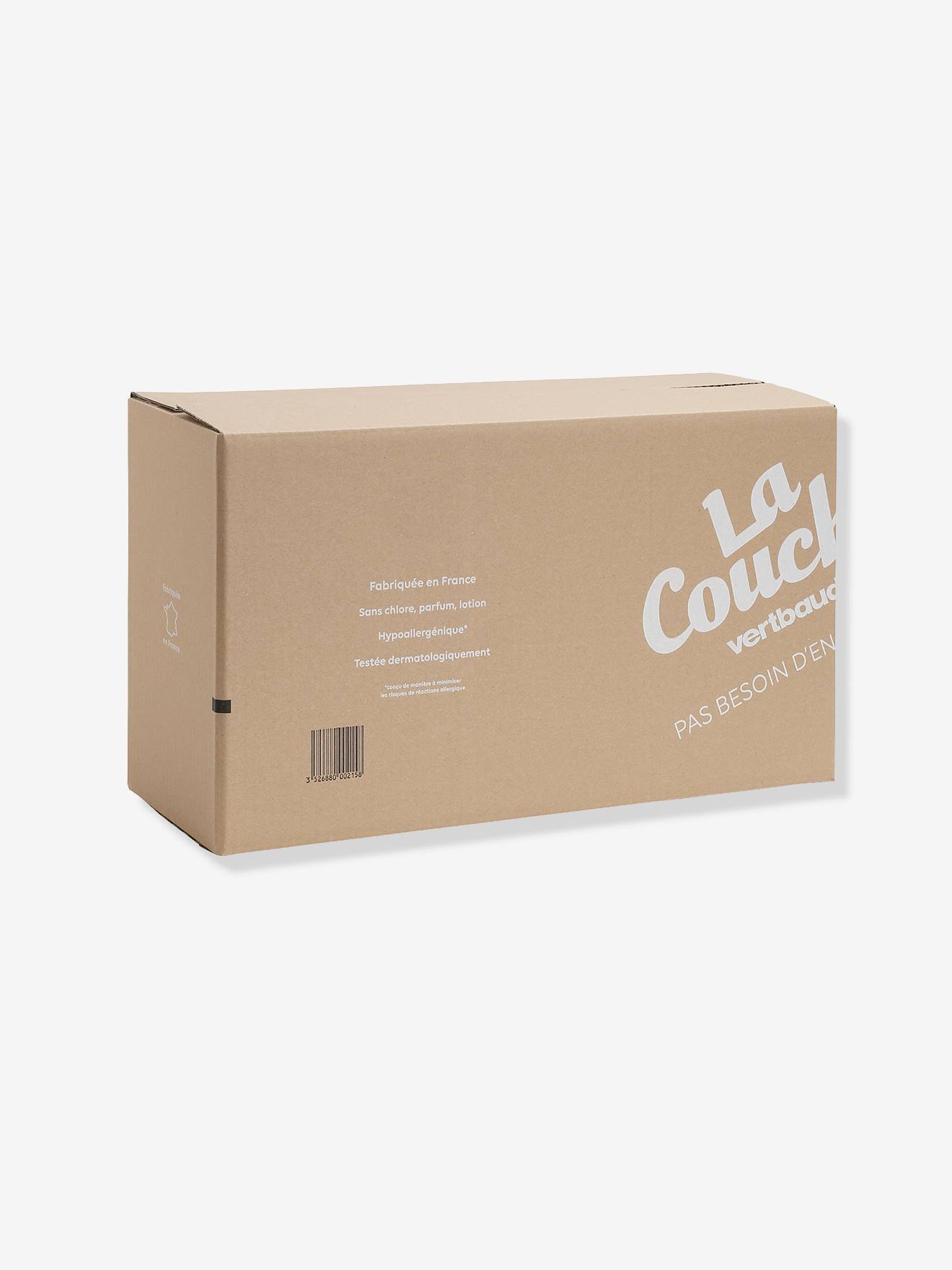 Vertbaudet Windel-Box LA COUCHE vertbaudet: 210 Windeln Gr. 2 (3-6 kg) - weiß