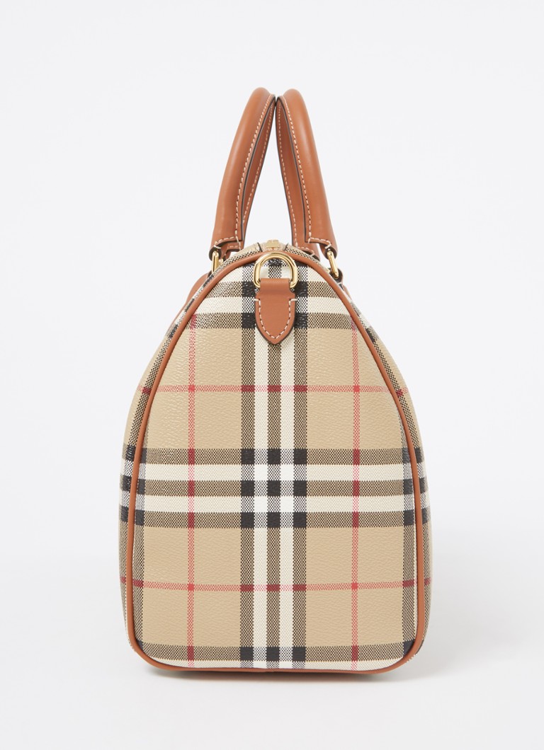 Burberry rokassoma ar rūtainu rakstu un noņemamu plecu siksnu