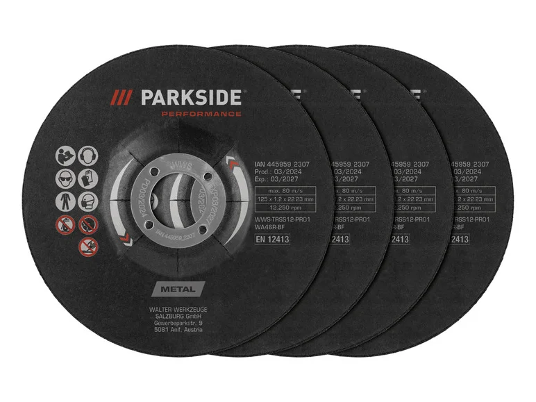 PARKSIDE PERFORMANCE® Disque para meuleuse d'angle