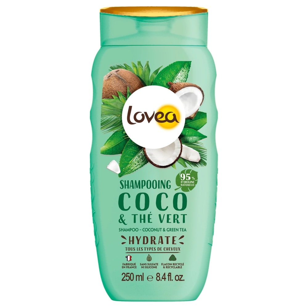 lovea Shampooing Coco & Thé Vert Shampooing - Cheveux Tous Types