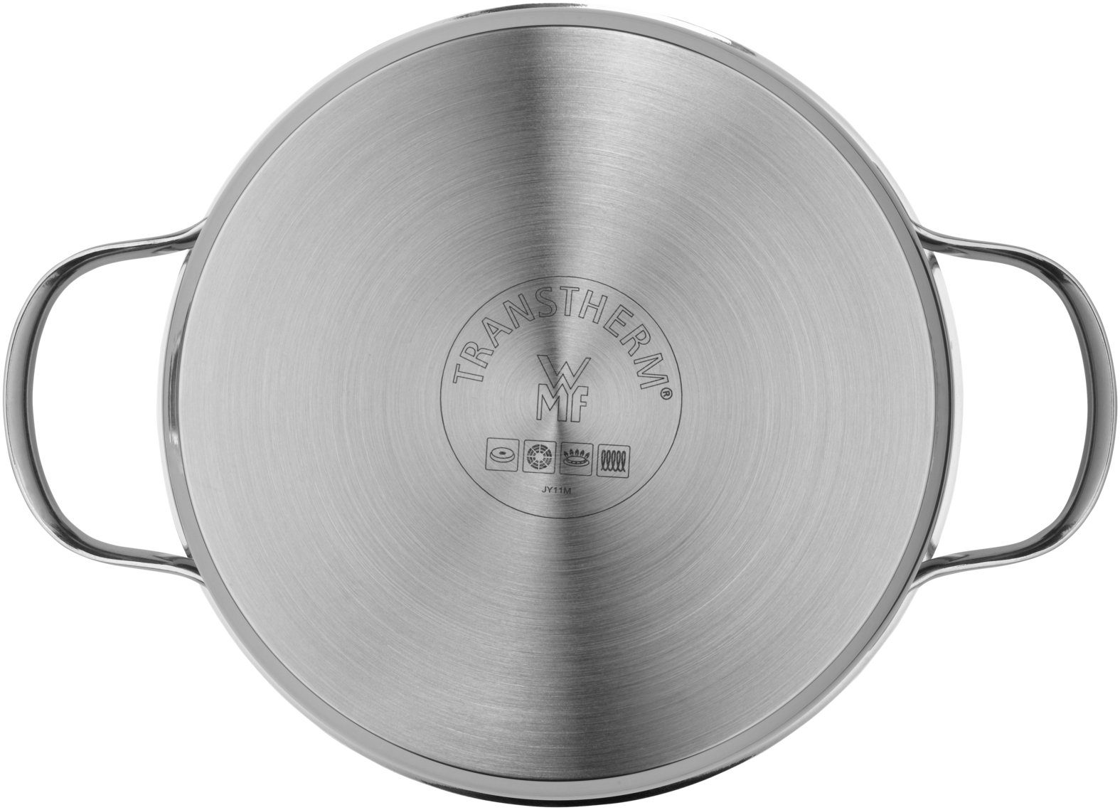 WMF Bratentopf Aparto, Cromargan Edelstahl rostfrei 18/10 (20 cm), Induktion, großer Topf, poliert, unbeschichtet