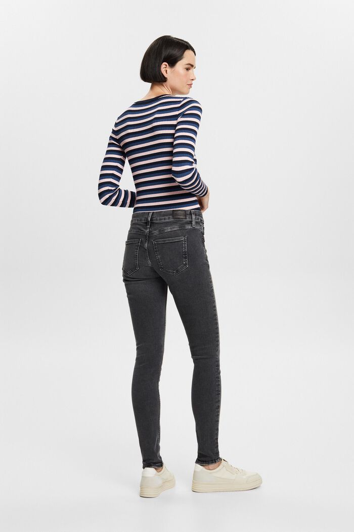 Skinny Jeans mit mittlerer Bundhöhe