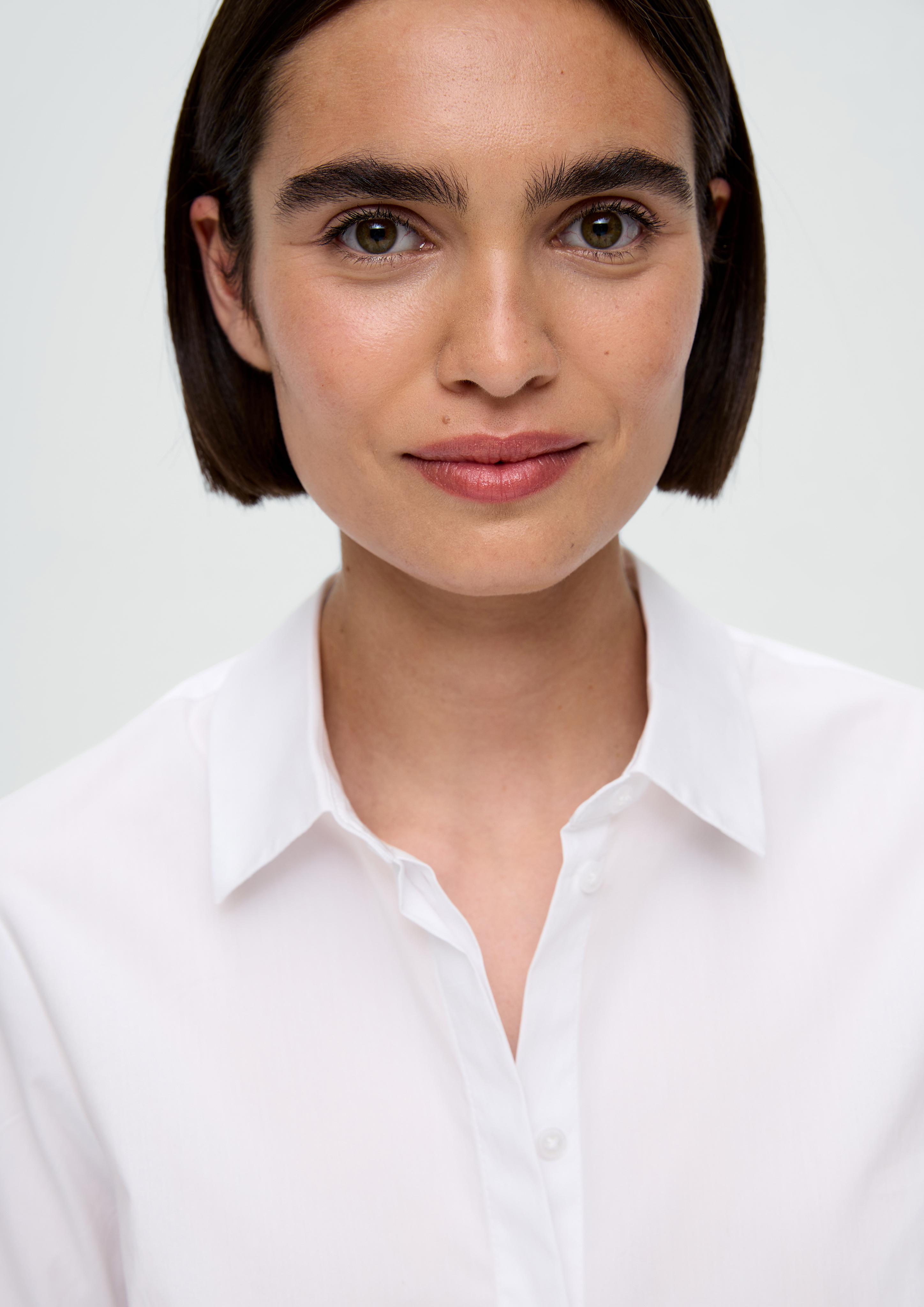 Bluse mit Ziernähten  2135535-0100