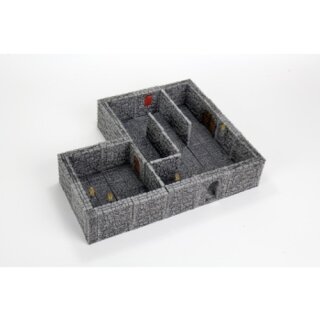 WarLock Tiles: Dungeon Tiles II – Full Height Stone Walls Expansion