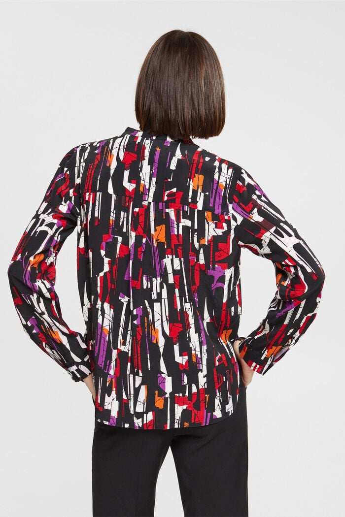 Bluse mit Muster, LENZING™ ECOVERO™