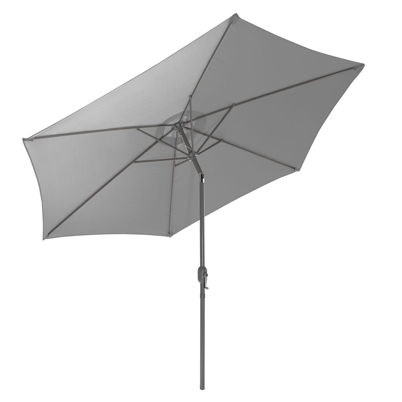 Weles Sonnenschirm 270 cm, grau