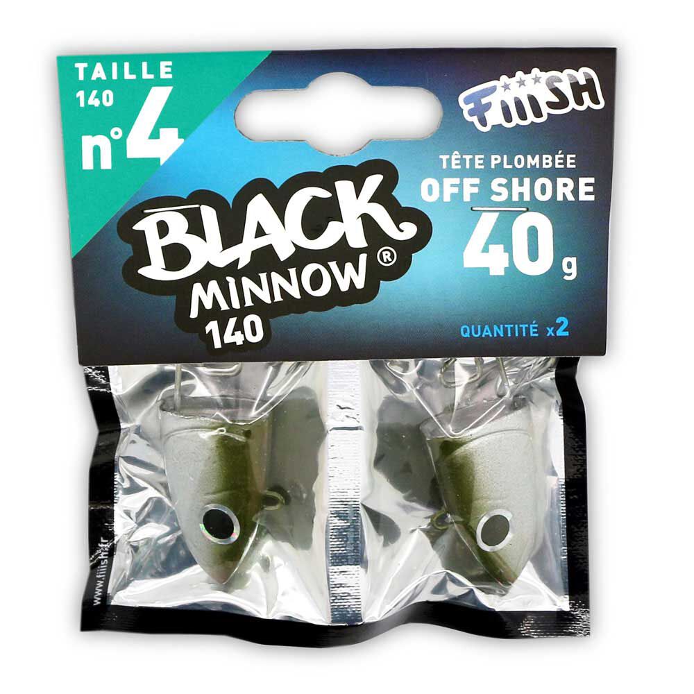 Fiiish Black Minnow 140 Off Shore 40g jigipää (x2)