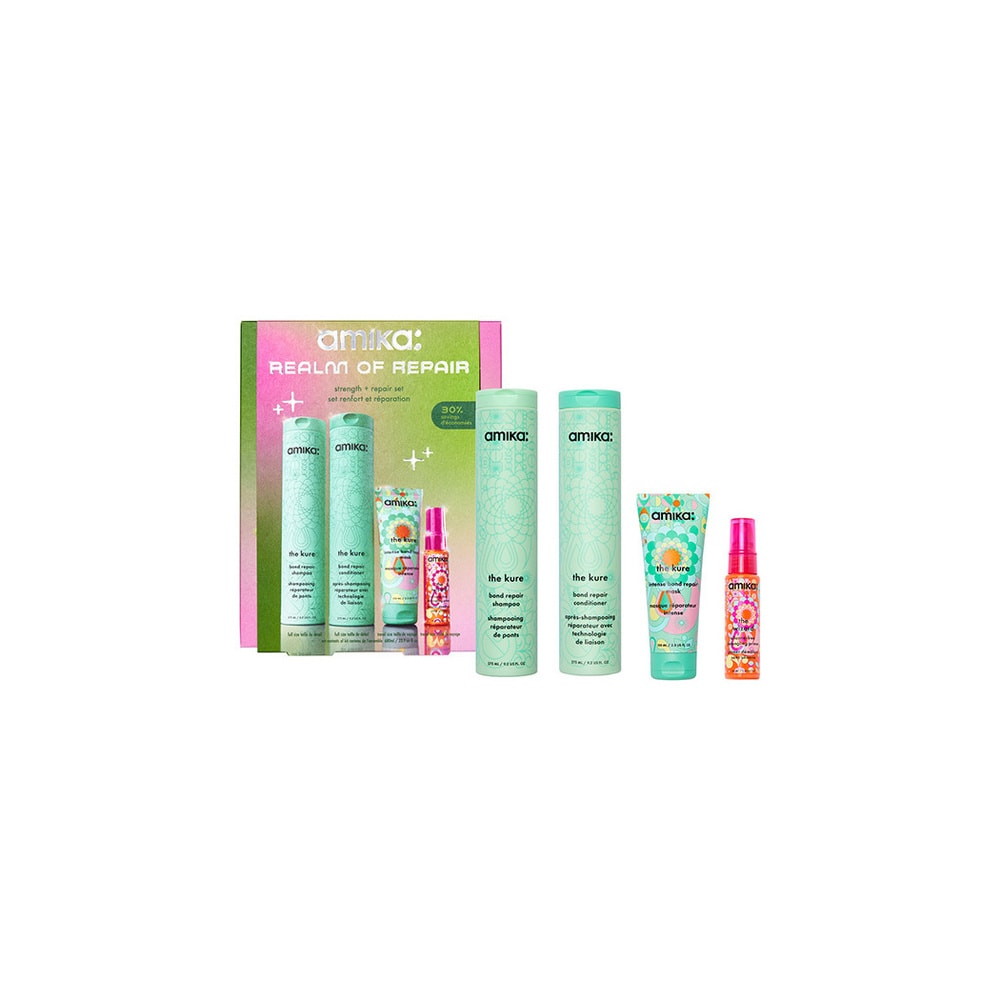 Amika Realm of Repair Strength + Repair Routine Set Soin des cheveux