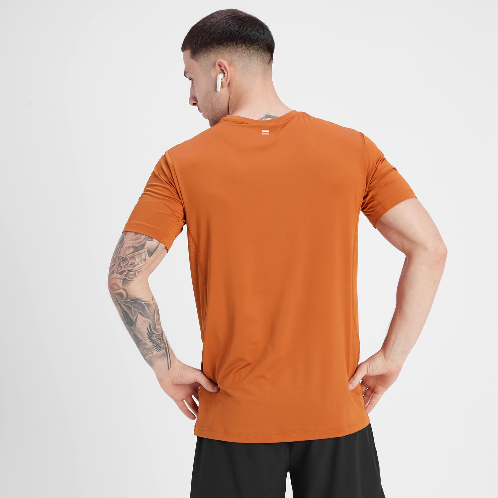 T-shirt à manches courtes MP Velocity pour hommes – Gingembre foncé