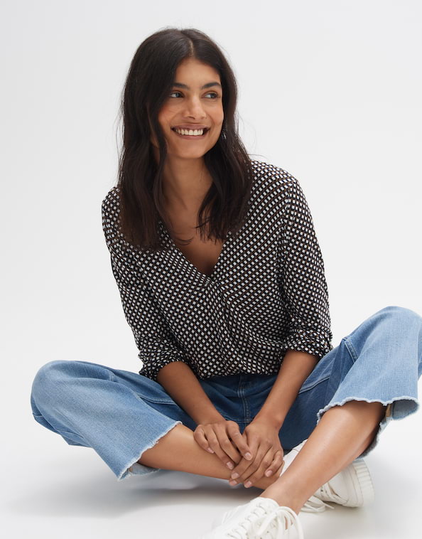 Langarmshirt Sannah minimal