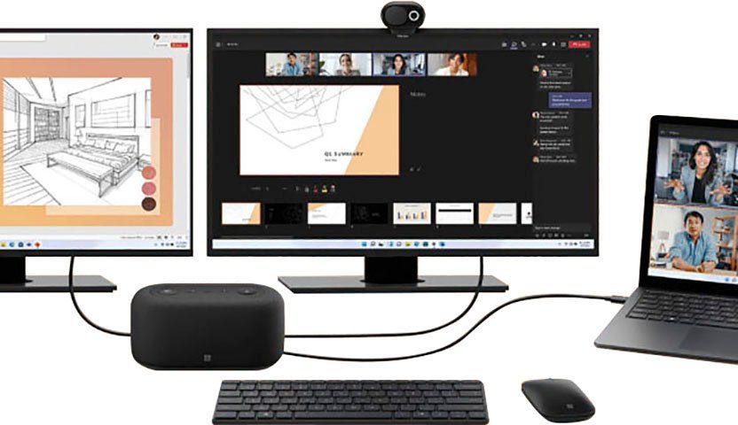 Microsoft Laptop-Dockingstation Audio Dock, (1 St)