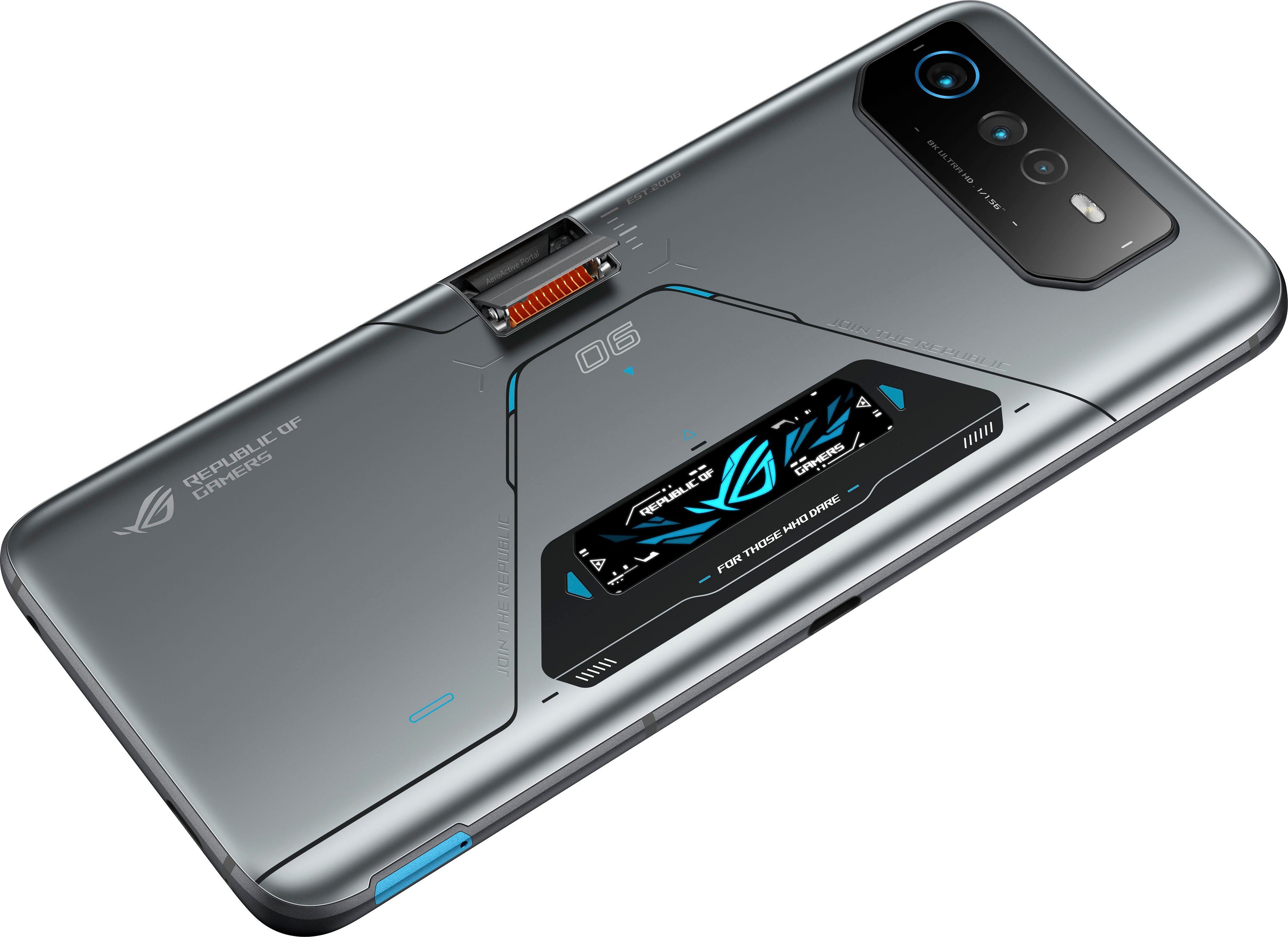 Asus ROG Phone 6D Ultimate Smartphone (17,22 cm/6,78 Zoll, 512 GB Speicherplatz, 50 MP Kamera)