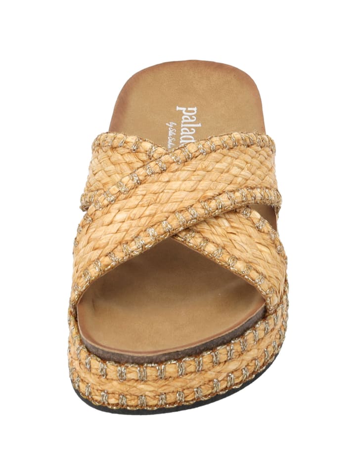 palado Plateau-Sandaletten in Beige günstig kaufen