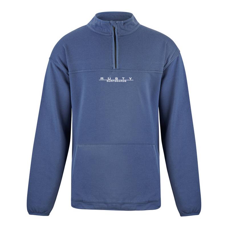 RUSTY RS RELAXED 1/4 ZIP SUPER FLEECE Fleecepullover Herren