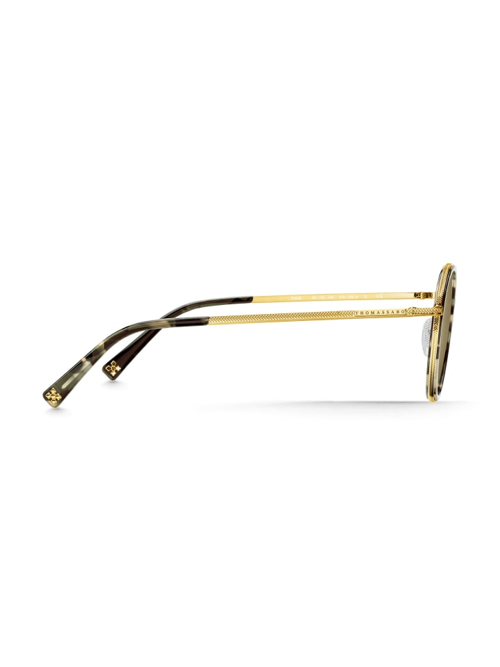 Thomas Sabo Sonnenbrille in gold, grün günstig kaufen onesize