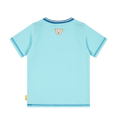 T-Shirt kurzarm, hellblau für Jungs