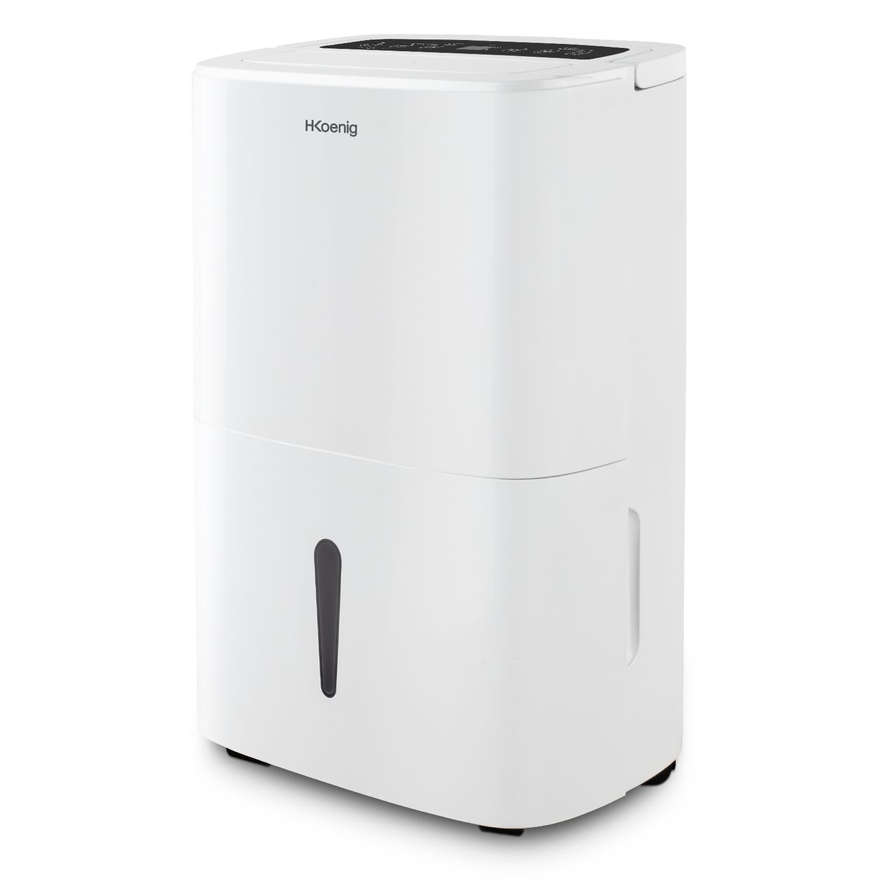 H.Koenig Tragbarer Luftentfeuchter DSH520, 20L/Tag, Fernbedienung, 24-Stunden-Timer