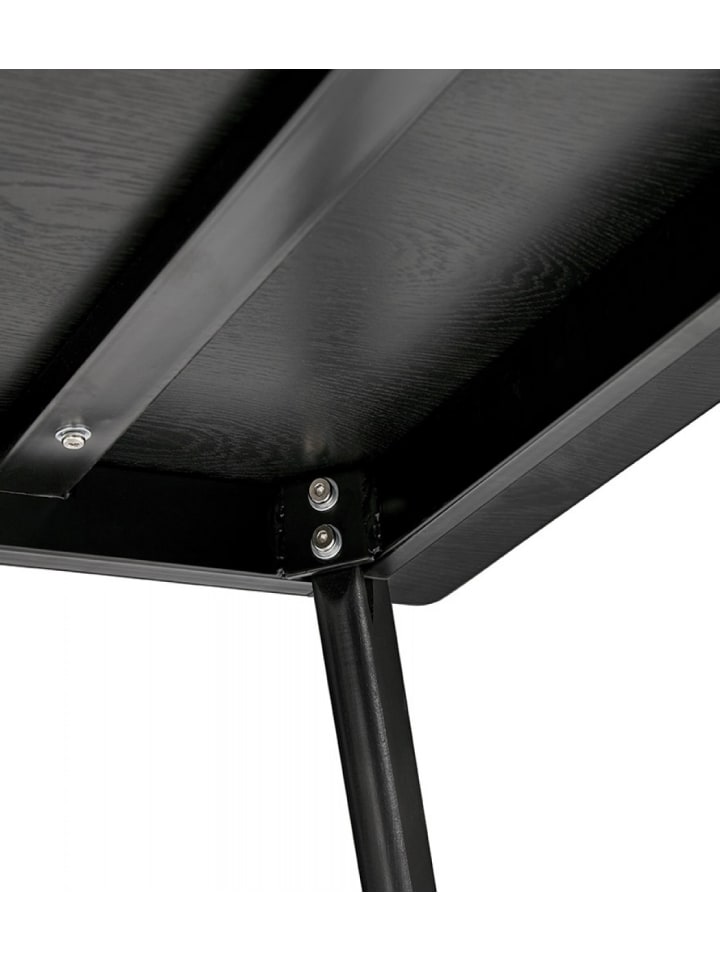 KADIMA DESIGN Designer Esstisch Barista | Moderner Schreibtisch für Büro in Schwarz günstig kaufen 180 x 90 x 75 cm