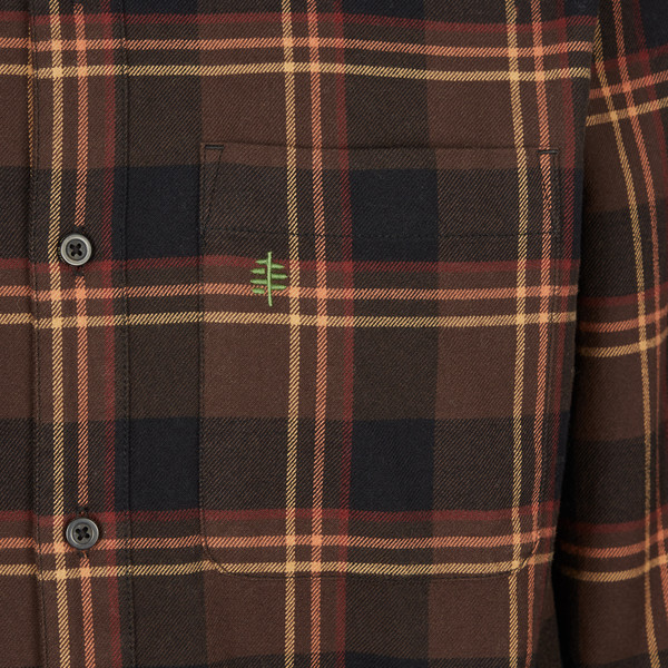 LIEBACK ORGANIC COTTON FLANNEL L/S Herren - Outdoor Hemd