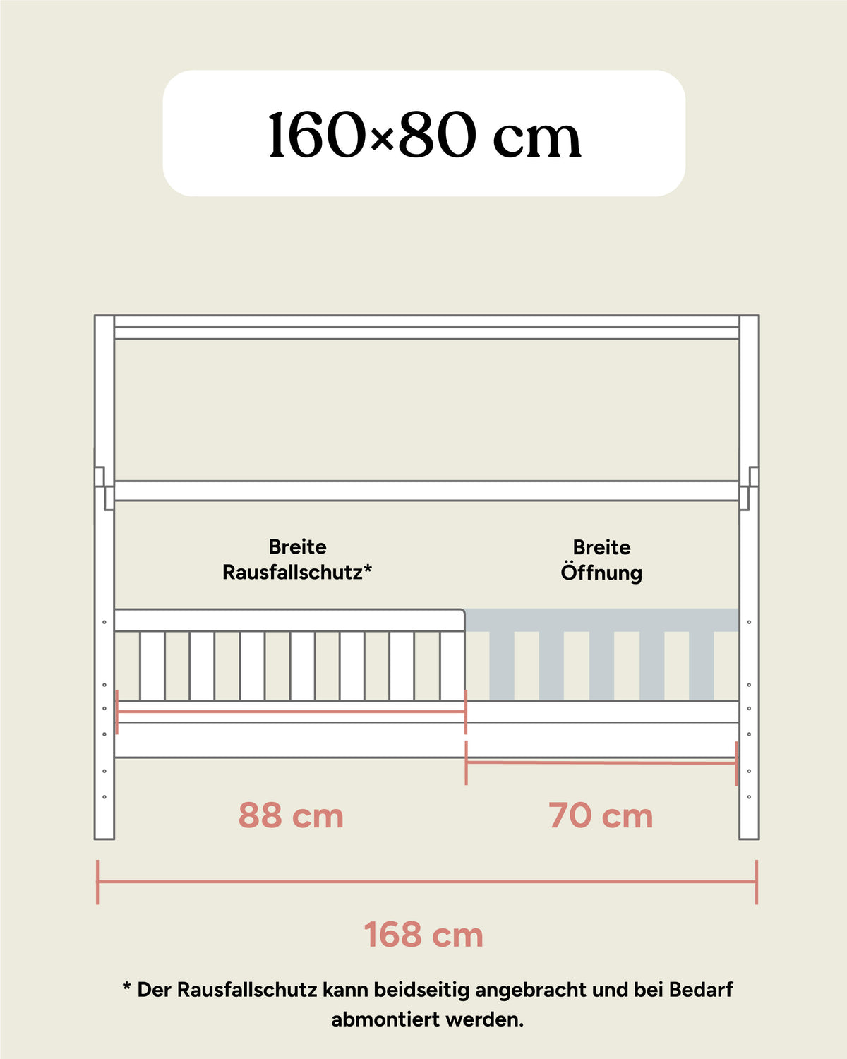 Hausbett Kiefer Natur