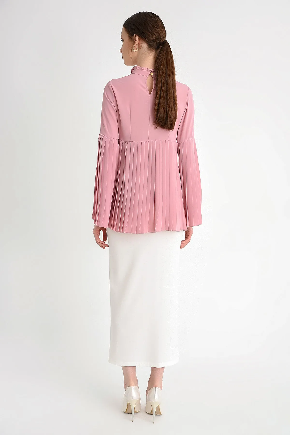 Bym Fashion  Weißer Damenrock 1074