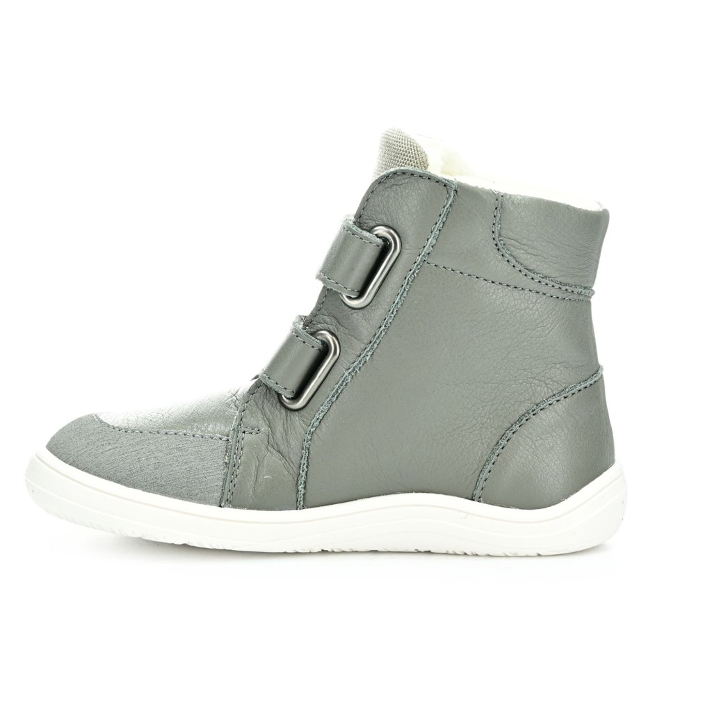 Baby Bare Febo Winter Grey (mit Membran/Asfaltico) Winterbarfußschuhe