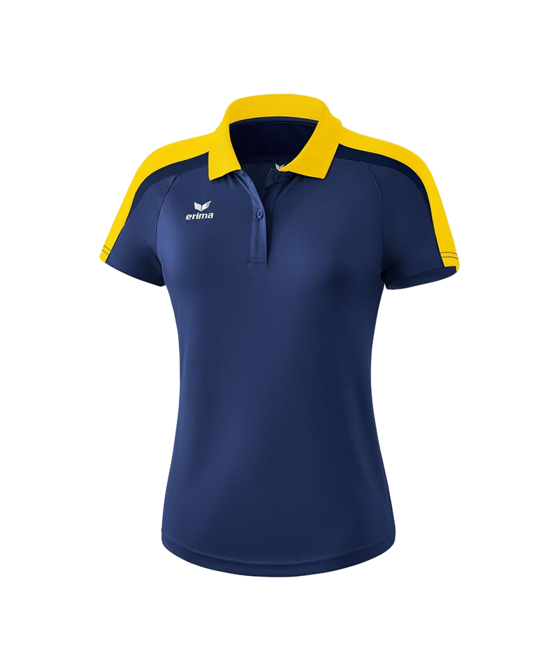 Erima Liga 2.0 Poloshirt Damen Blau Gelb
