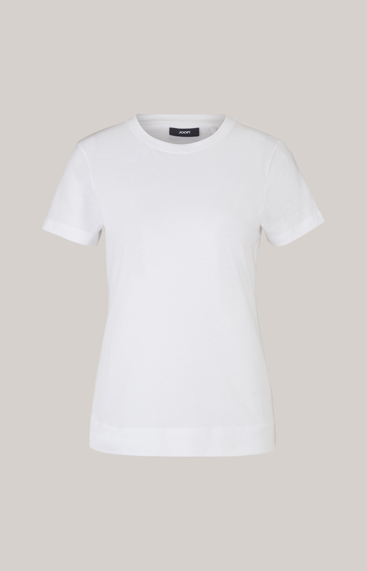 Baumwoll-T-Shirt in Weiß