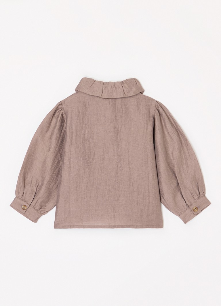 Donsje Amsterdam Ister blouse with puff sleeves