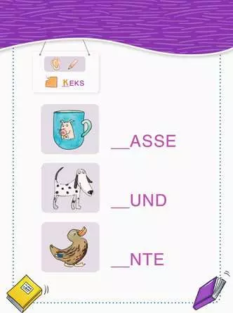 Mein Block zum Schulanfang: Erstes Lesen