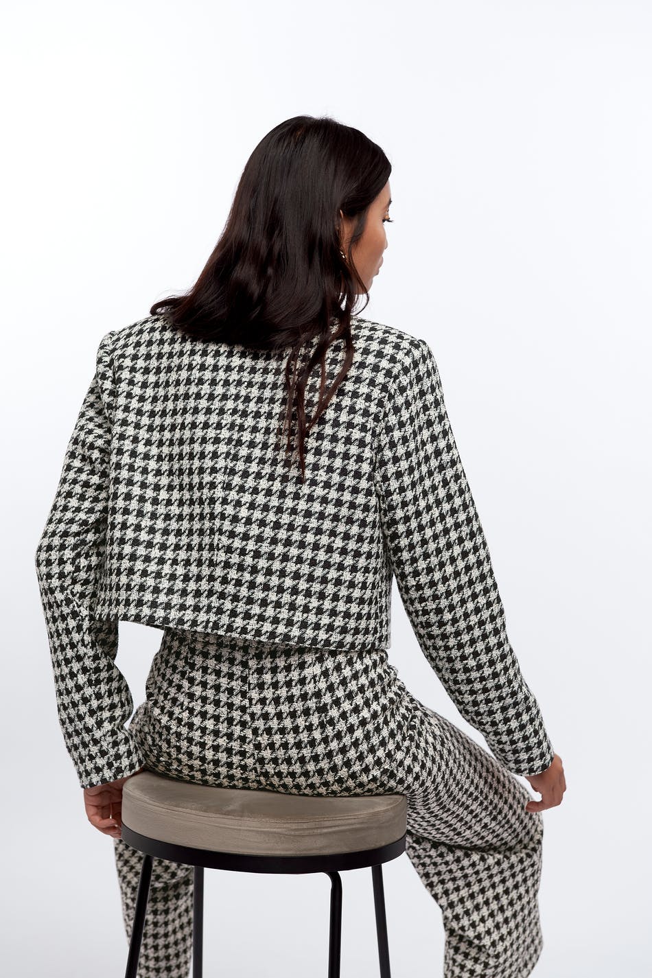 Gabbie crop blazer