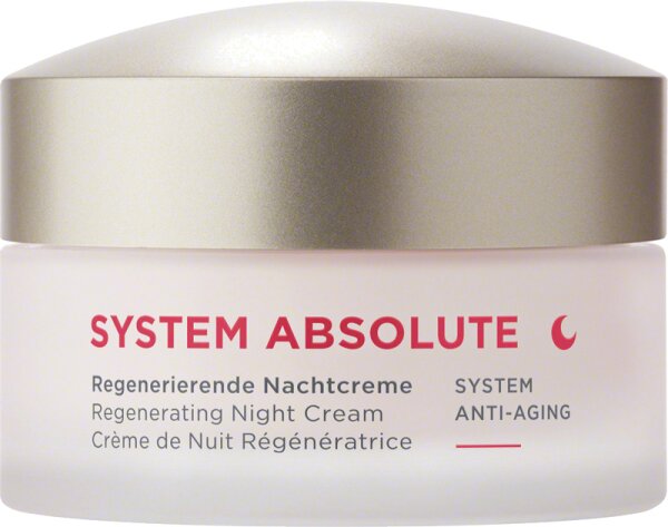 ANNEMARIE BÖRLIND SYSTEM ABSOLUTE Regenerierende Nachtcreme
