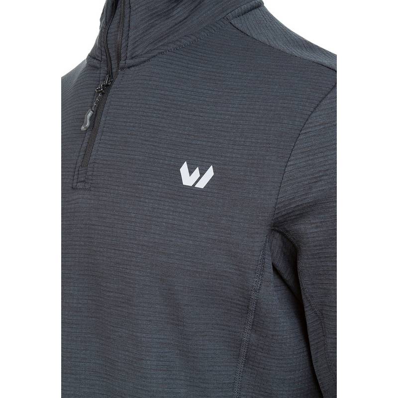 Whistler Kalle M Waffle Midlayer Langarmshirt Herren