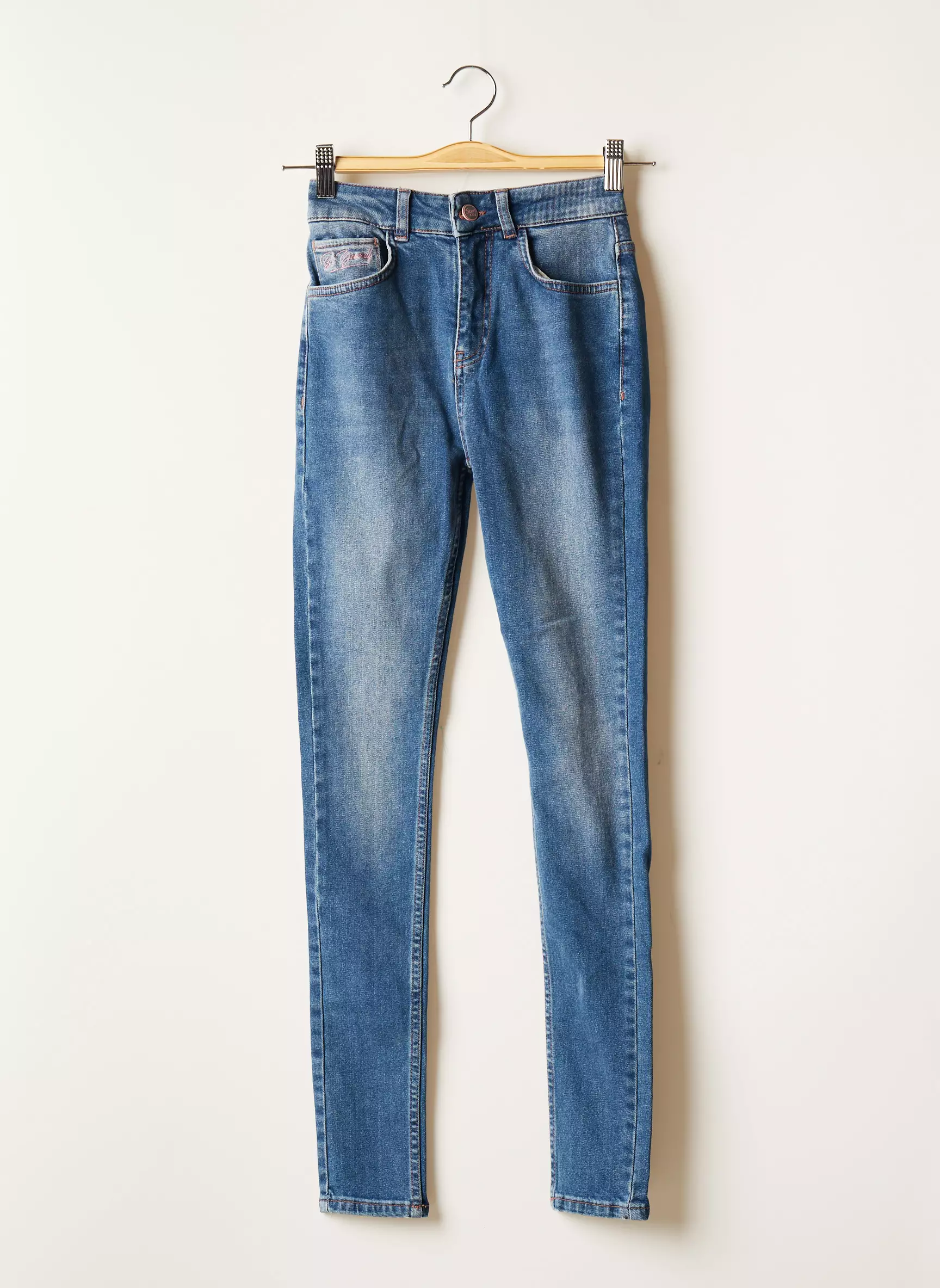 Stien Edlund Jeans Skinny Femme couleur bleu